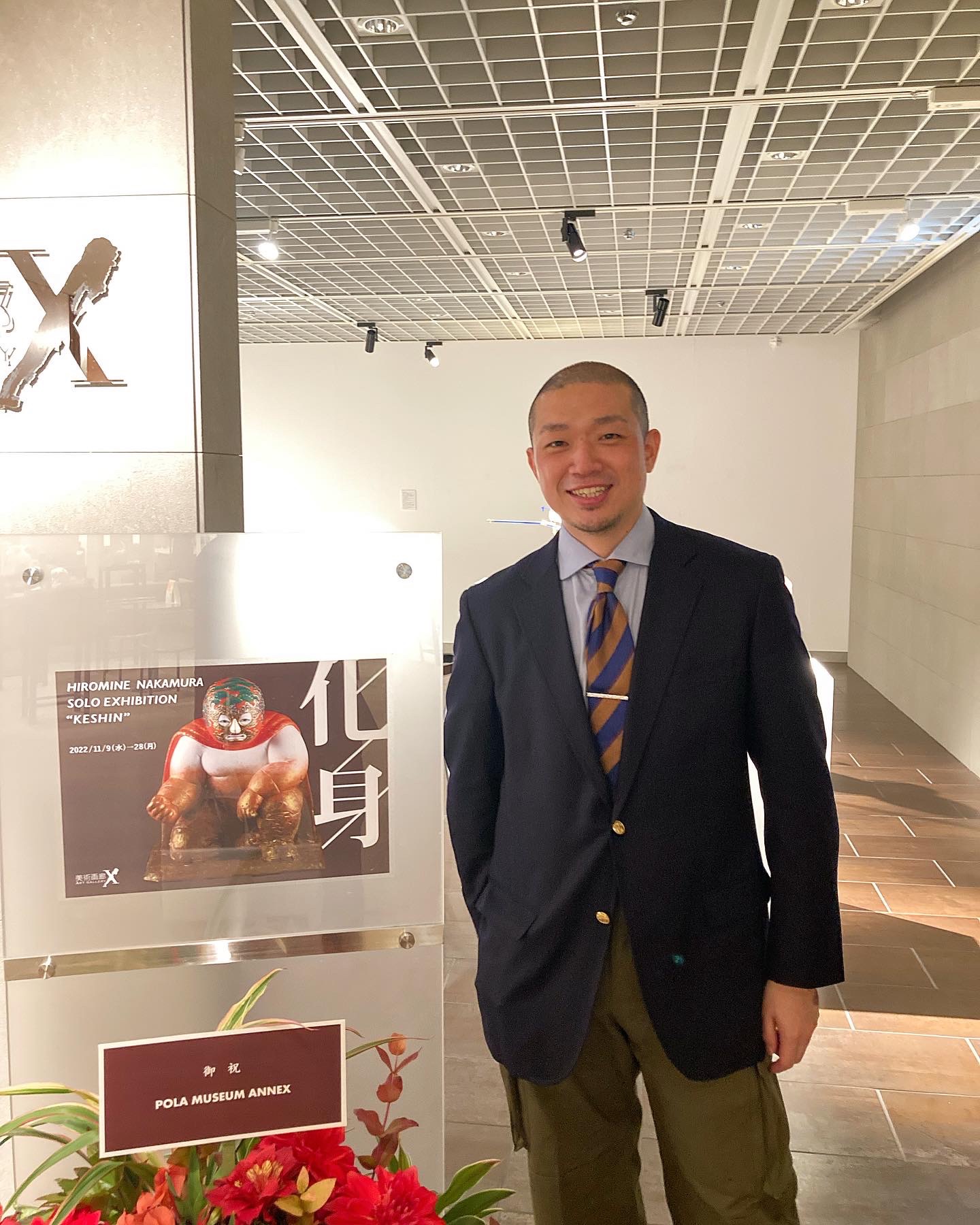 日本橋髙島屋画廊X 中村弘峰 個展 化身】中村人形の4代目の中村弘峰氏