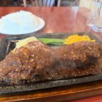 上川端【ステーキハウス牛車】1975年創業  ハンバーグが人気のお店